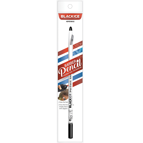 BLACK ICE BARBER PENCIL-WHITE