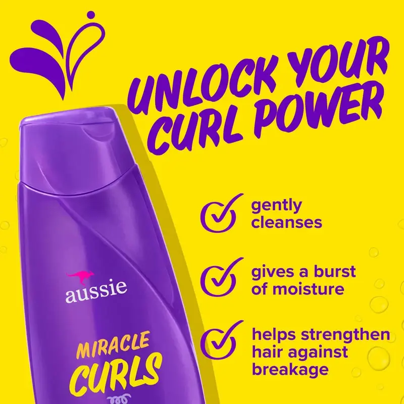 Thumbnail: AUSSIE MIRACLE CURLS SHAMPOO 12.1oz