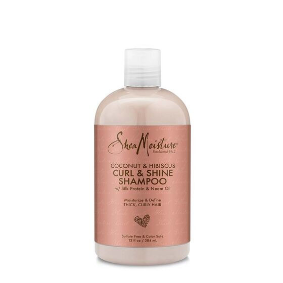 SHEAMOISTURE COCONUT & HIBISCUS CURL & SHINE SHAMPOO