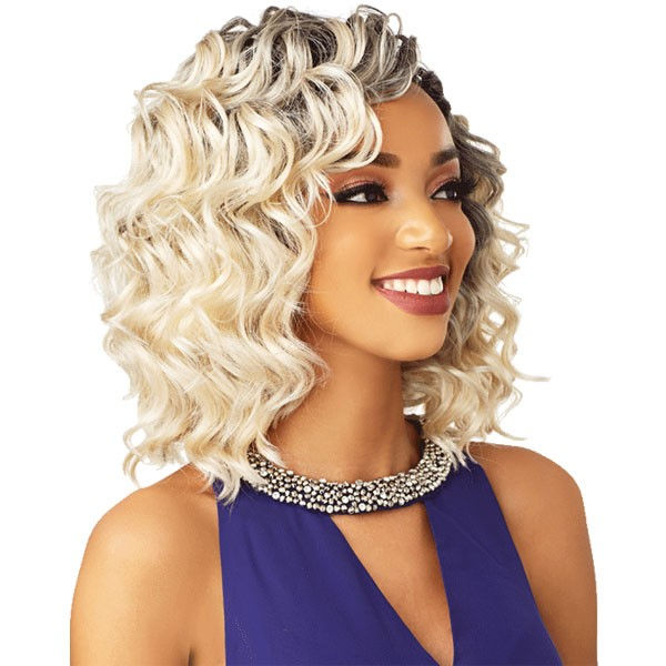 Thumbnail: SENSATIONNEL LULUTRESS CROCHET BRAID 2X OCEAN WAVE 8"