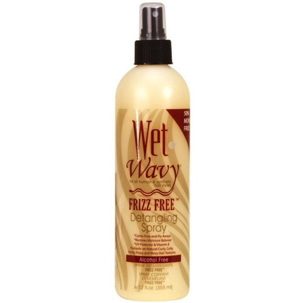 WET N WAVY FRIZZ FREE DETANGLING SPRAY 12oz