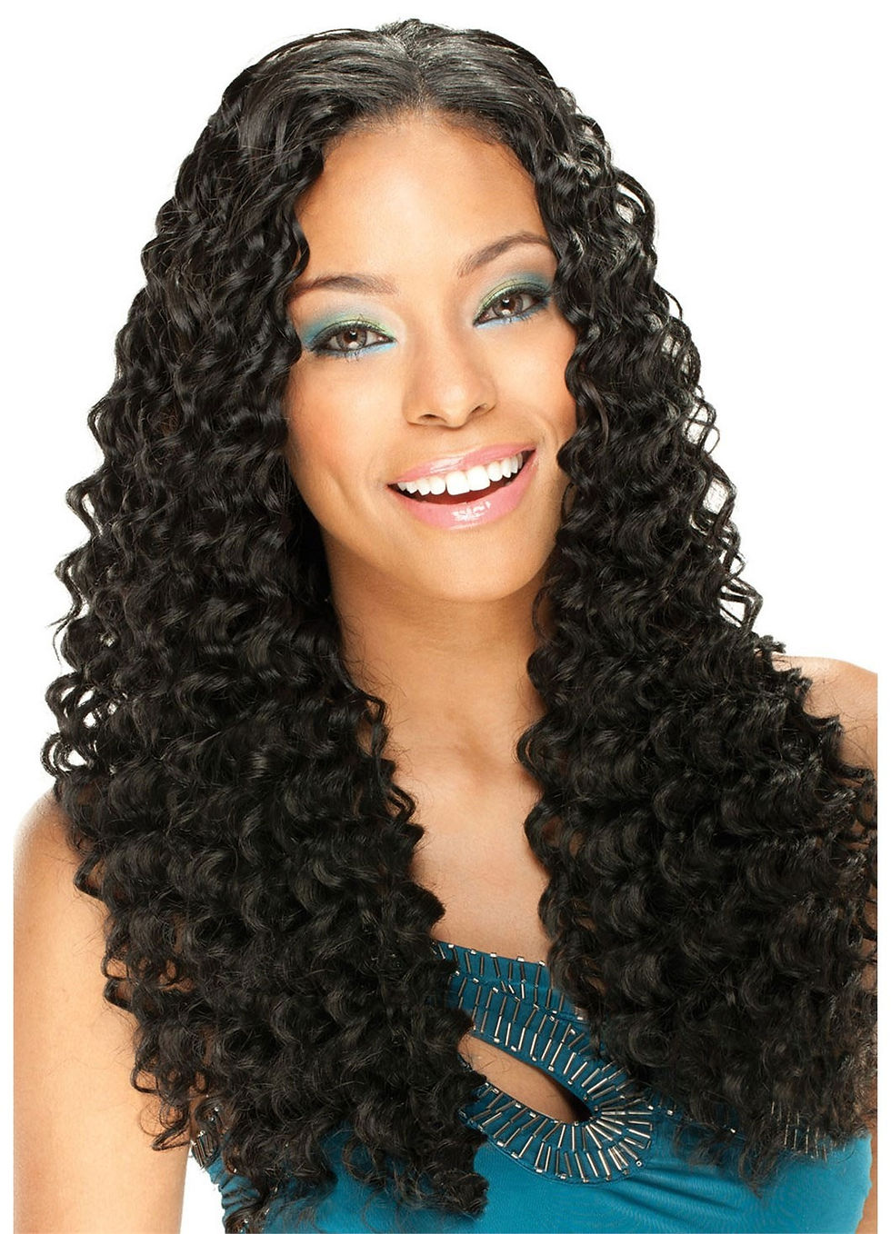 Thumbnail: MODEL MODEL REMIST 100% HUMAN HAIR WET & WAVY - DEEP KISS 16"/16"/18"/18"
