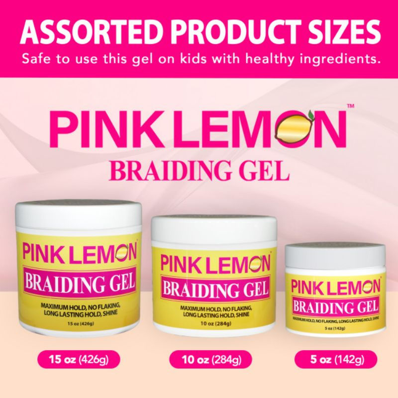 Thumbnail: BELLATIQUE PINK LEMON BRAIDERS LOC TWIST BRAID EDGE