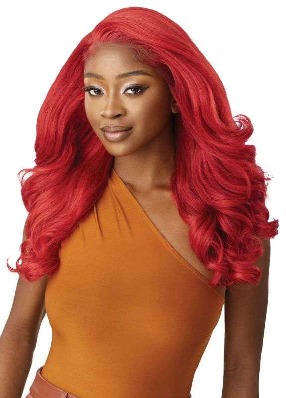 Thumbnail: OUTRE SYNTHETIC MELTED HAIRLINE LACE FRONT WIG - JULIET