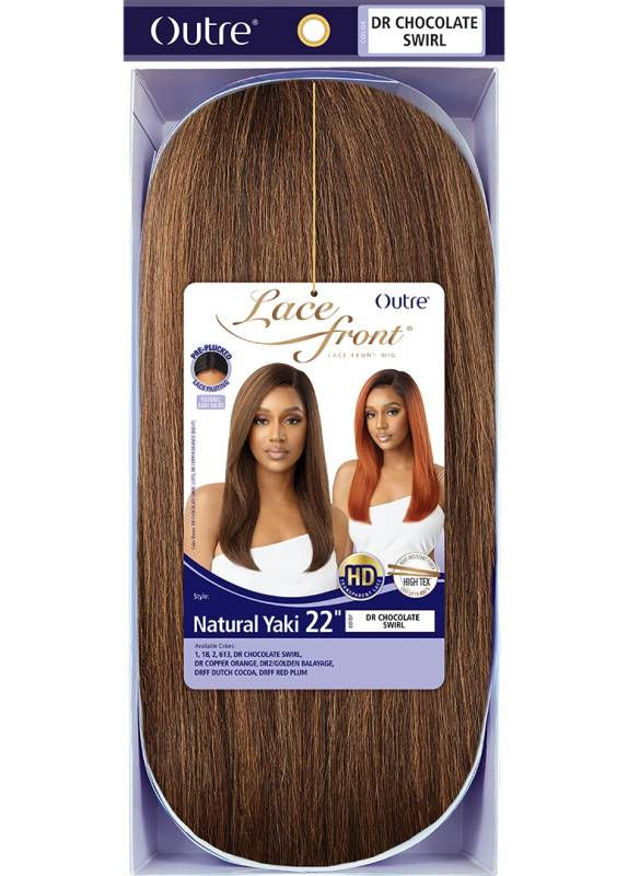 Thumbnail: OUTRE LACEFRONT HD LACE WIG - NATURAL YAKI 22"