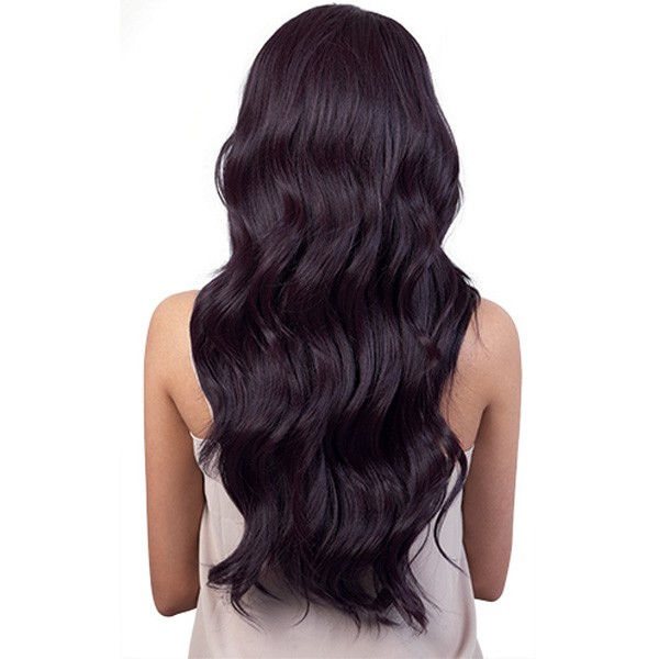 Thumbnail: MOTOWN TRESS SYNTHETIC LET'S LACE FRONT WIG - L FANITA