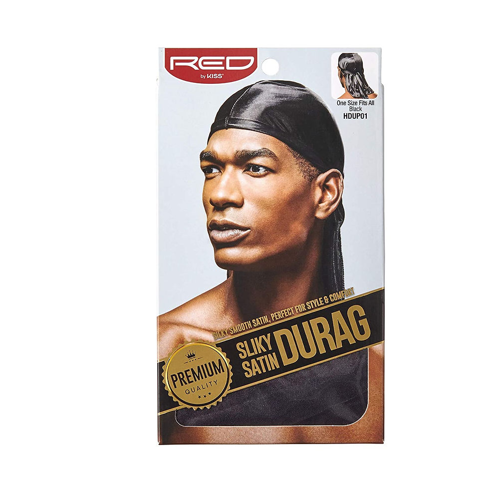 Thumbnail: RED BY KISS PREMIUM QUALITY SILKY SATIN DURAG