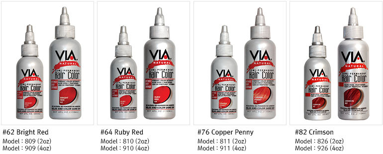 Thumbnail: VIA NATURAL SEMI-PERMANENT HAIR COLOR-2oz
