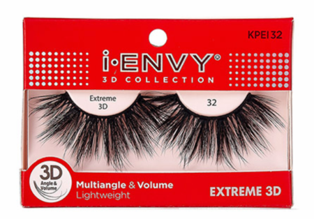 Thumbnail: I-ENVY BY KISS ICONIC COLLECTION 3D ANGLE & VOLUME LIGHTWEIGHT EYELASHES EXTREME