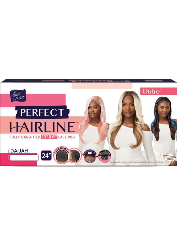 Thumbnail: OUTRE PERFECT HAIRLINE FULLY HAND-TIED 13X6 HD LACE FRONT WIG - DAIJAH