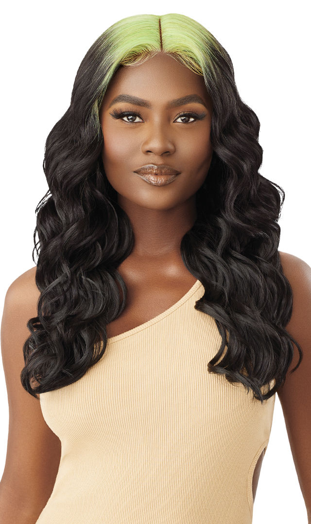 OUTRE COLORBOMB COLORED ROOT COLLECTION HD LACE FRONT WIG - CRISMINA