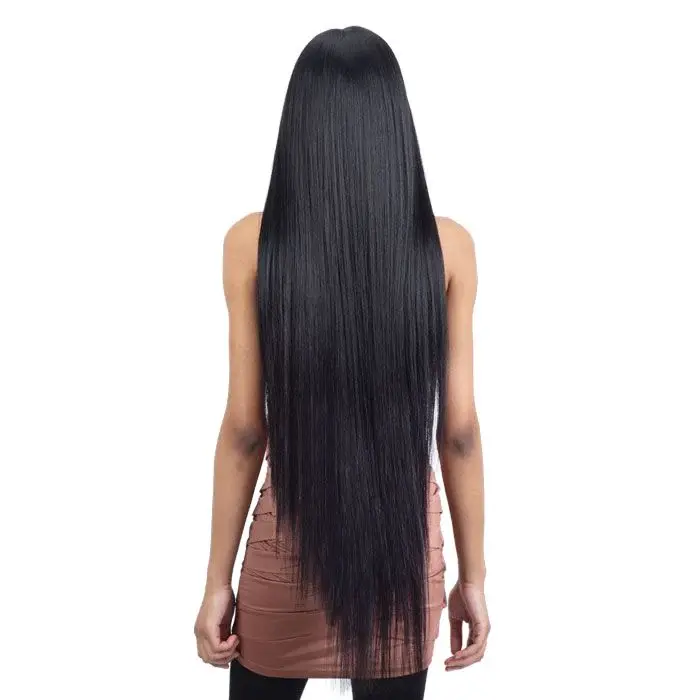 Thumbnail: SHAKE N GO ORGANIQUE HD LACE FRONT WIG - LIGHT YAKY STRAIGHT 40"