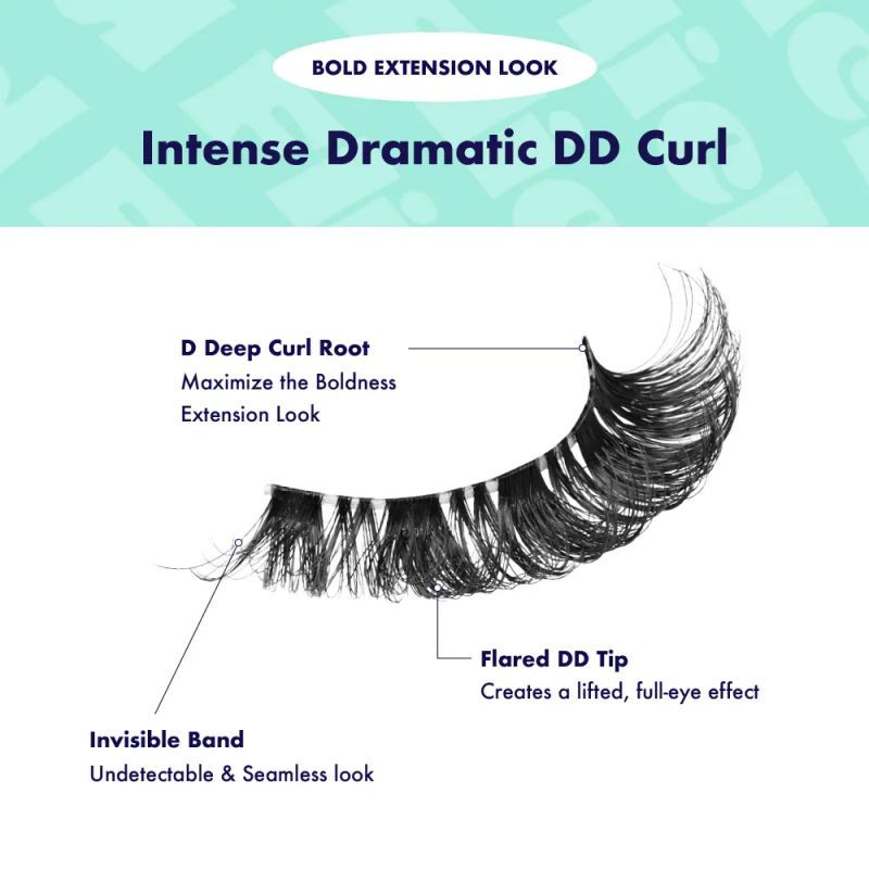 Thumbnail: I-ENVY FLICK’D DD CURL STRIP LASHES – 3PAIRS FLUFFY WISPY MULTI PACK [IFKM05-09]
