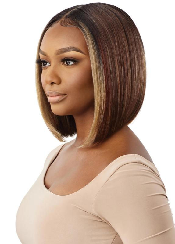 Thumbnail: OUTRE MELTED HAIRLINE SYNTHETIC HD LACE FRONT WIG - KIANI
