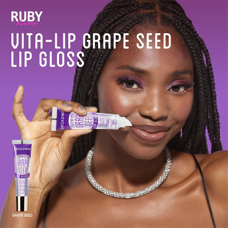 Thumbnail: KISS BROADWAY VITA-LIP MOISTURIZING, SOOTHING & SUPER SHINY CLEAR LIP GLOSS