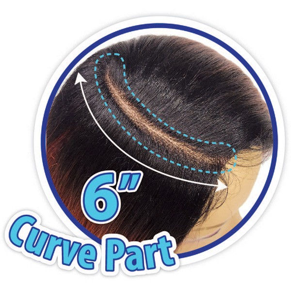 Thumbnail: MOTOWN TRESS HD INVISIBLE LACE CURVE PART WIG - LDP CURVE 7