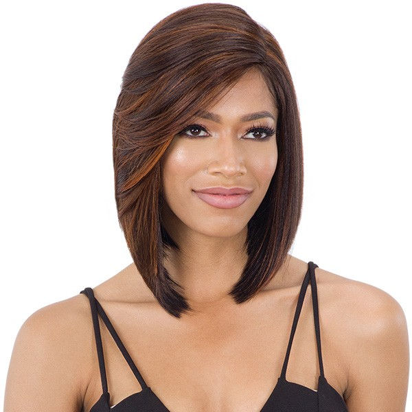 Thumbnail: SHAKE-N-GO FREETRESS EQUAL SYNTHETIC HAIR 5 INCH LACE PART WIG - FLOWY BANG