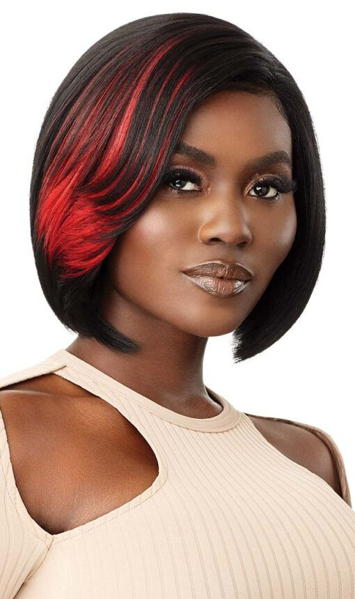 Thumbnail: OUTRE COLOR BOMB SYNTHETIC HD LACE FRONT WIG - BETTINA