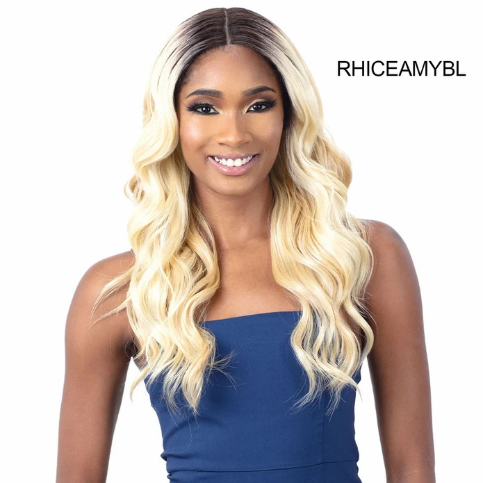 Thumbnail: SHAKE-N-GO FREETRESS EQUAL  5" EAR TO EAR FRONT LACE PART WIG- LUMINA