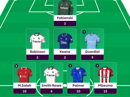 Fantasy Football Files - 2024/25 - Gameweek 9 - 'Life Of Bryan'