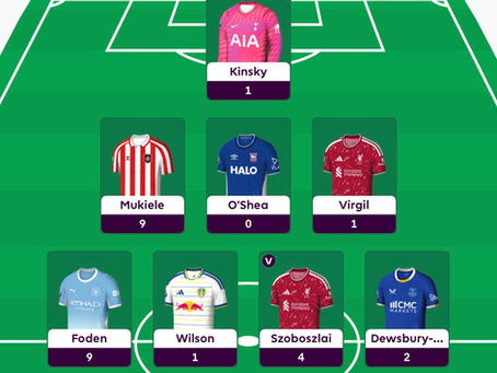 Fantasy Football Files - 2026/27 - Gameweek 2 - 'The Tale of the First Sub'