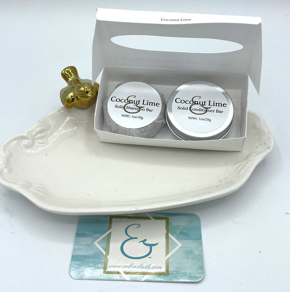 Thumbnail: Shampoo & Conditioner Bar Travel Size