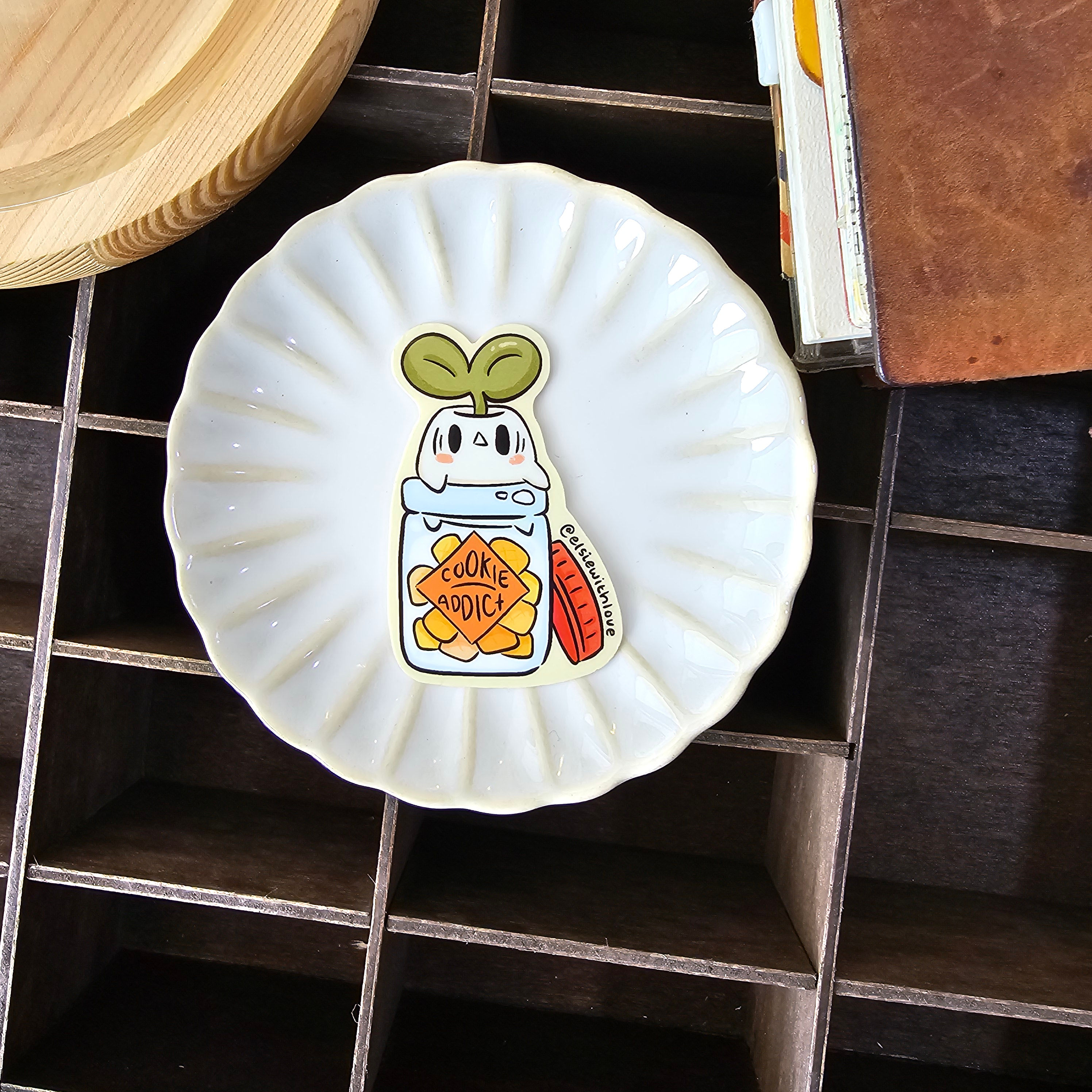 Cookie Addict Vinyl Sticker