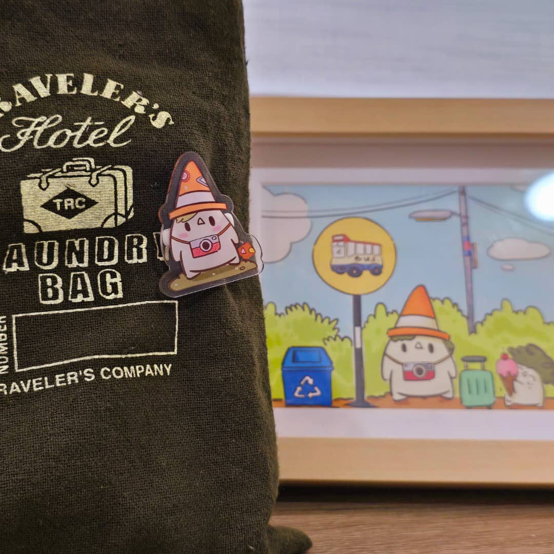 Cone Head Acrylic Pin