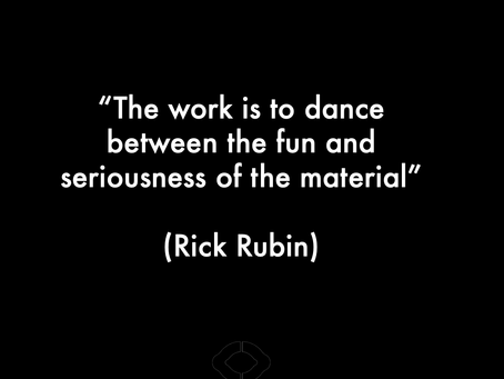 Divertirnos con las ideas, pero ser serios con lo que el negocio necesita.