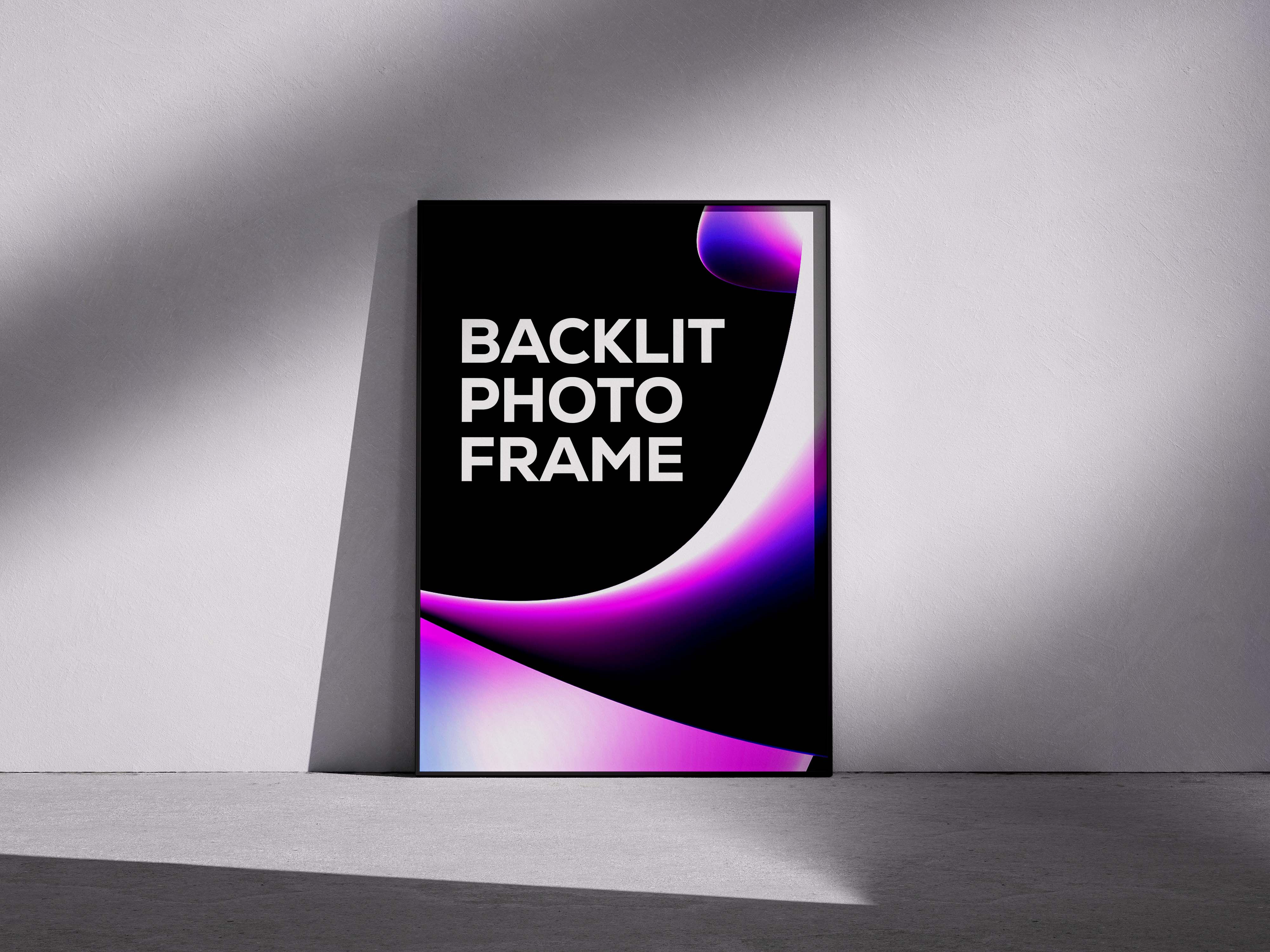 Backlit Photo Frames