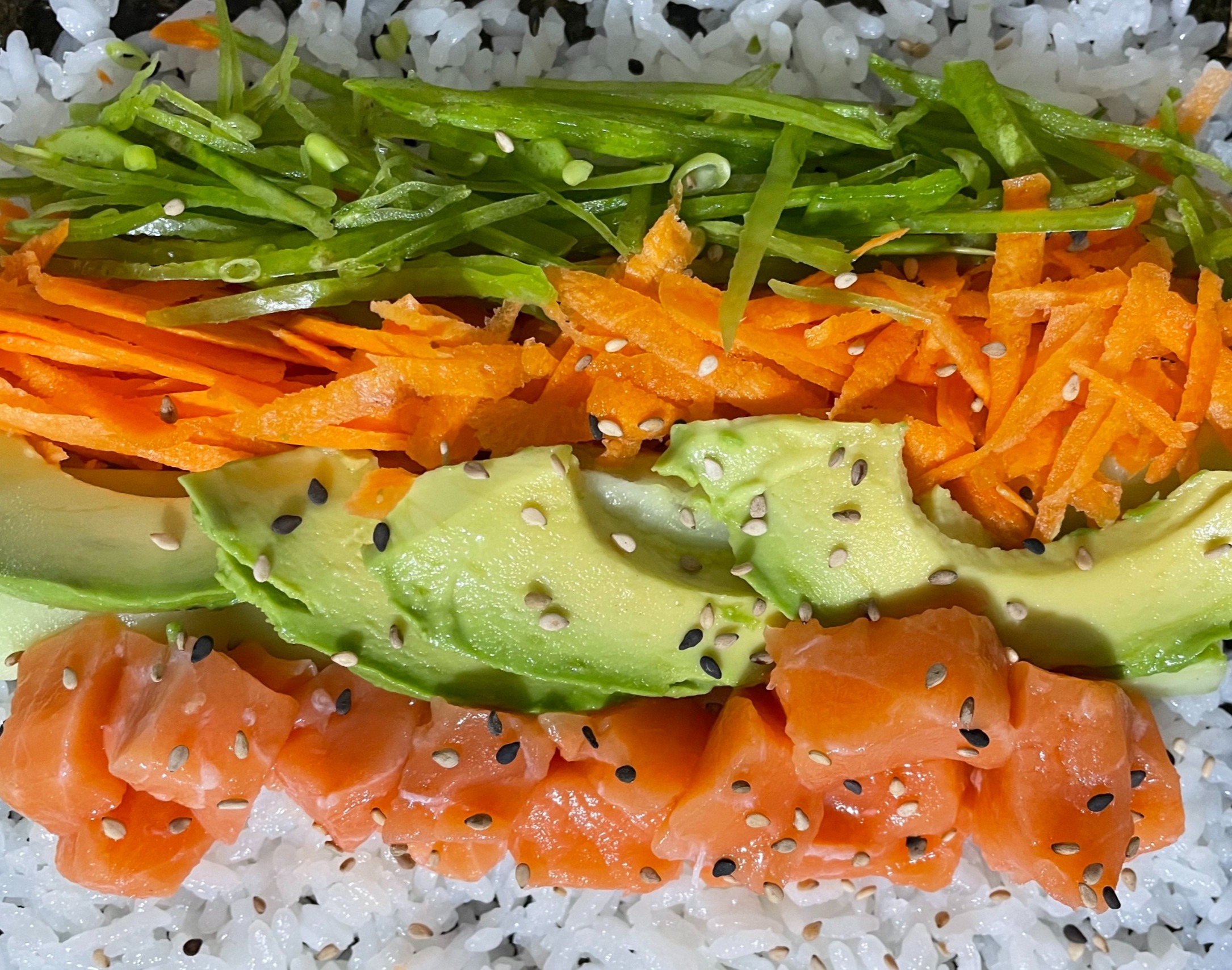 Arranged Food and Objects