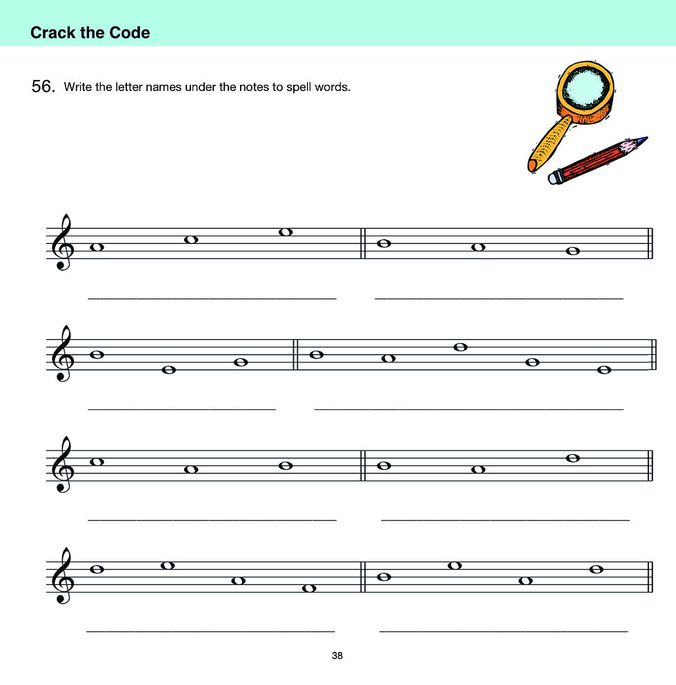 Thumbnail: DIGITAL FILE: Best Start Music Lessons Treble Clef Theory