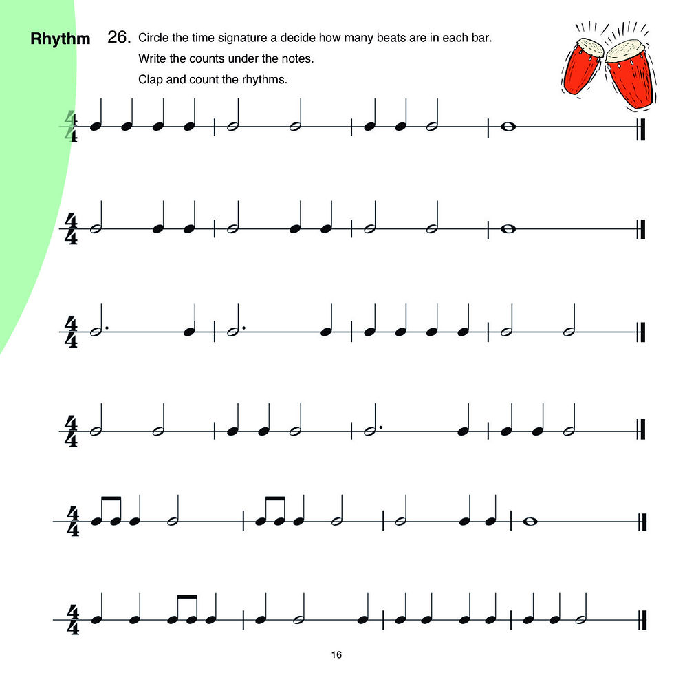 Thumbnail: Best Start Music Lessons Treble Clef Theory: for instrumental music lessons