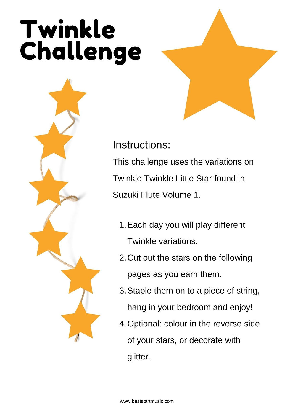 Thumbnail: Twinkle Challenge: DIGITAL FILE