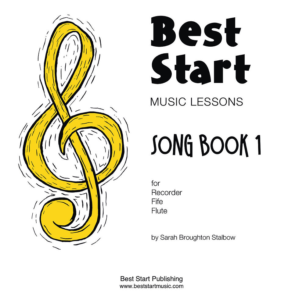 Thumbnail: Best Start Music Lessons Song Book 1 for Recorder, Fife, Flute