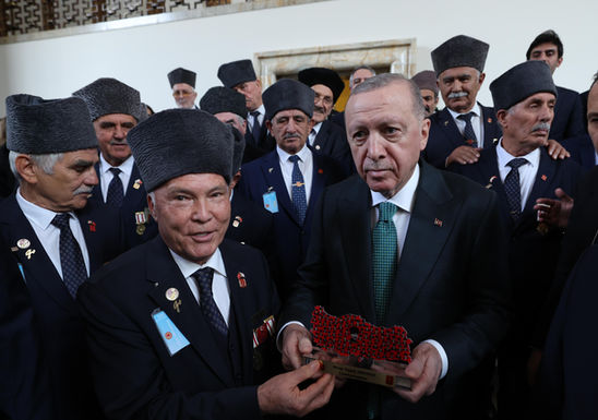 Cumhurbaşkanımıza Şükran Duygularımızı İlettik