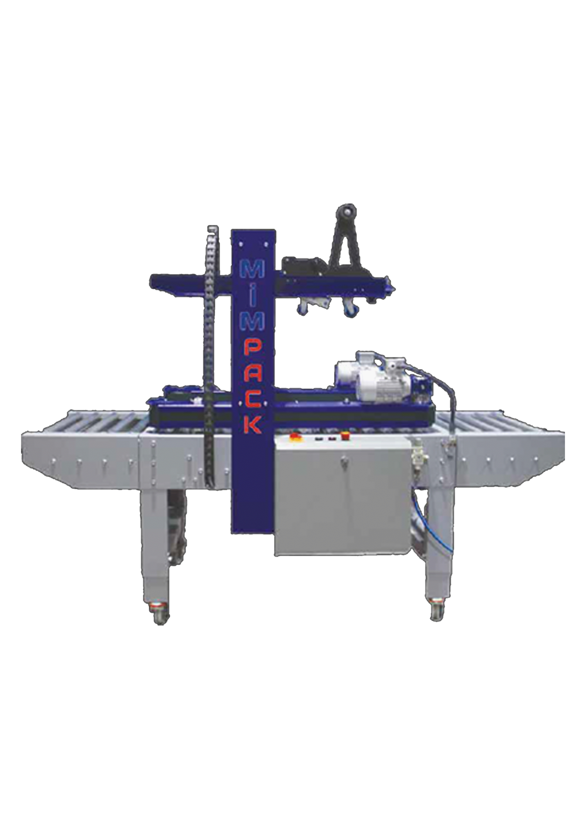 Variable size automatic box taping machine