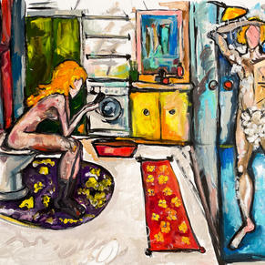 Shared bathroom- Sasha Neschastnova