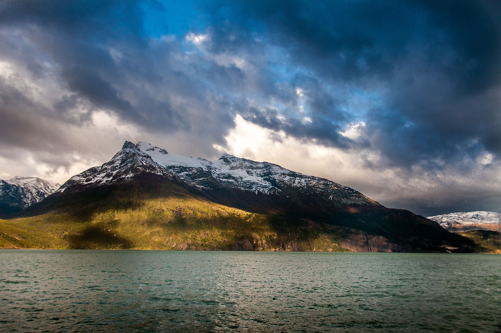 sea-surrounded-by-mountains-under-cloudy