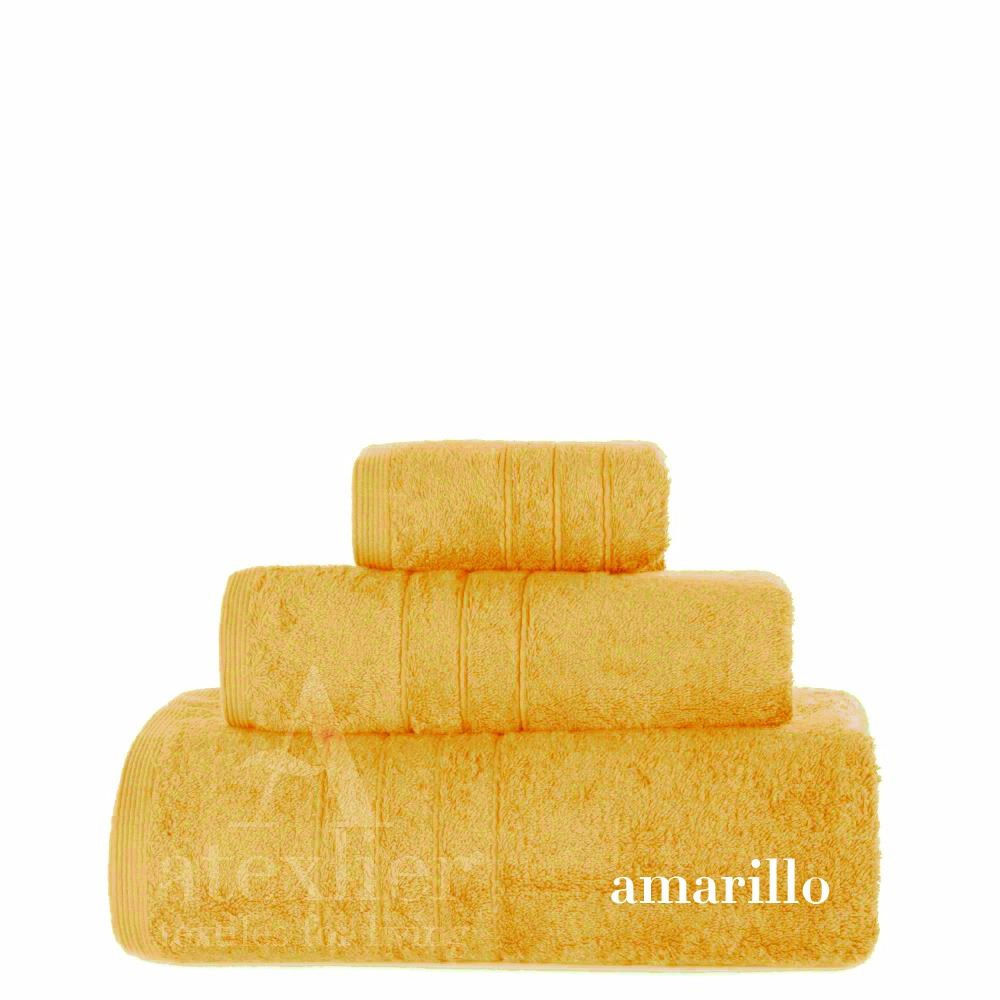 Tovallola OMEGA de bany Groc 100% Cotó 700gr/m2