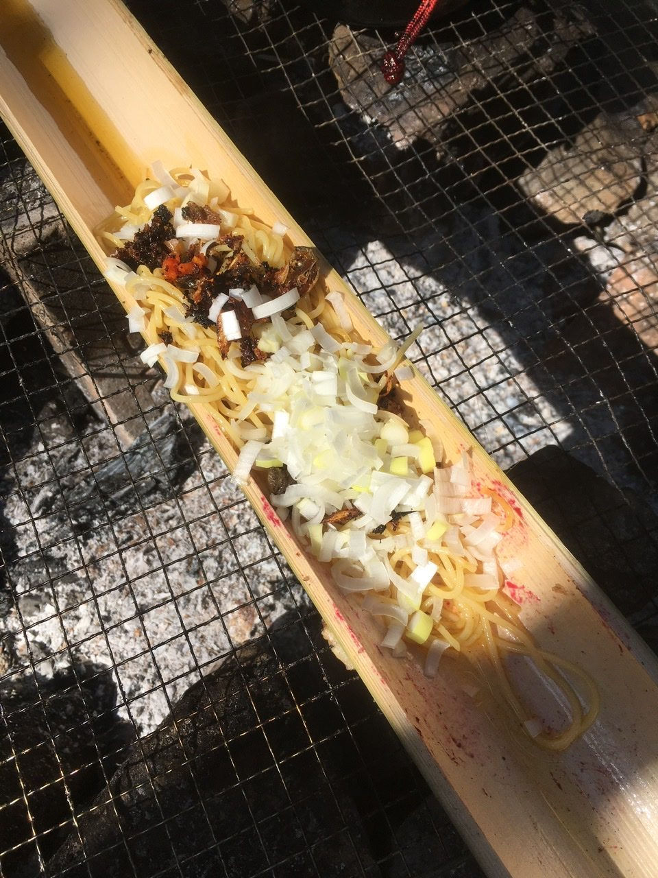 ランチは”コマイ”が入ったパスタ！