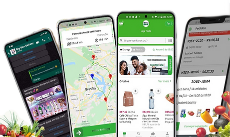 Plataforma completa para dellivery de supermercado