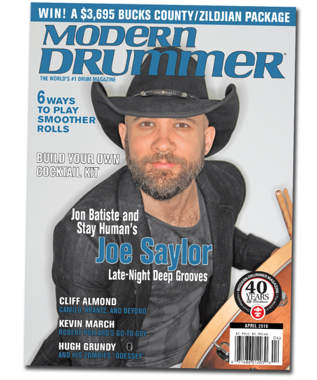 Dennis Diken contributes to Modern Drummer