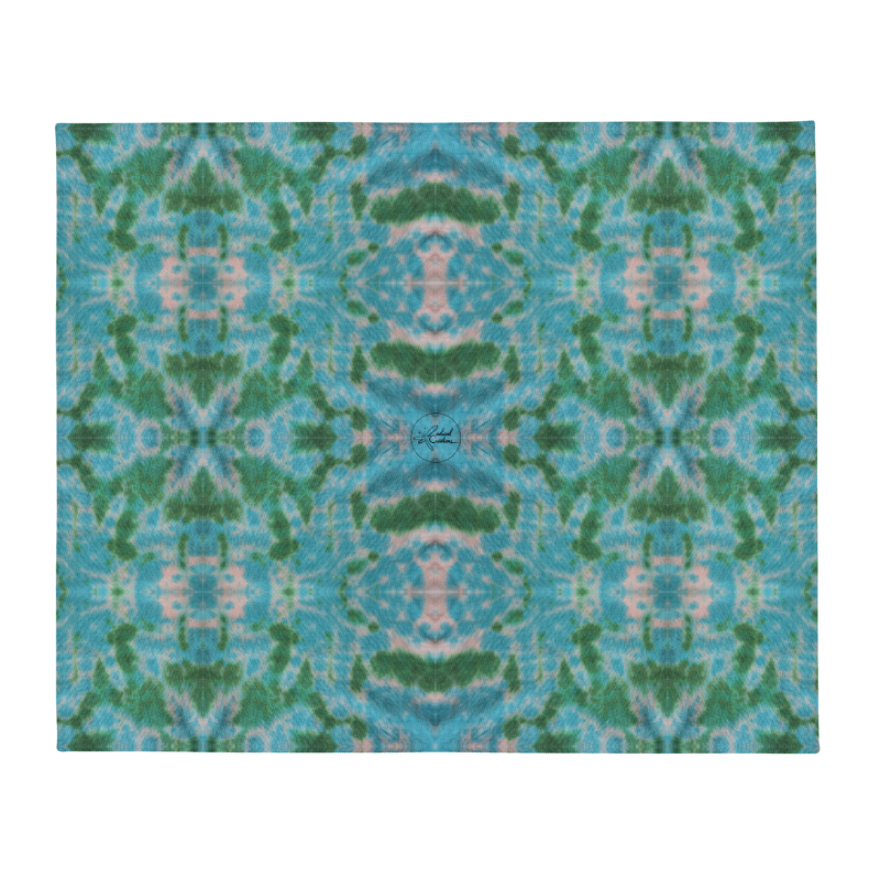 Thumbnail: Throw Blanket 50" × 60" - RC Print