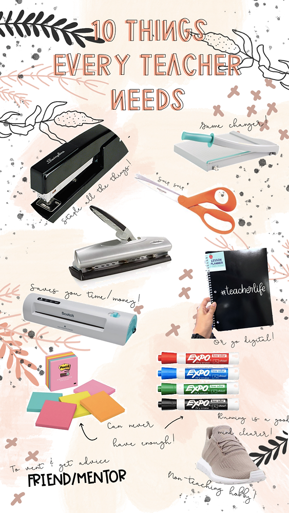 10 Things Every Teacher Needs