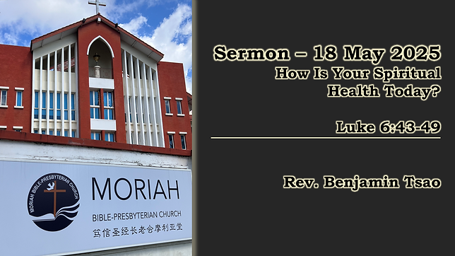 How Is Your Spiritual Health Today?