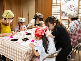 7月の創作和菓子体験