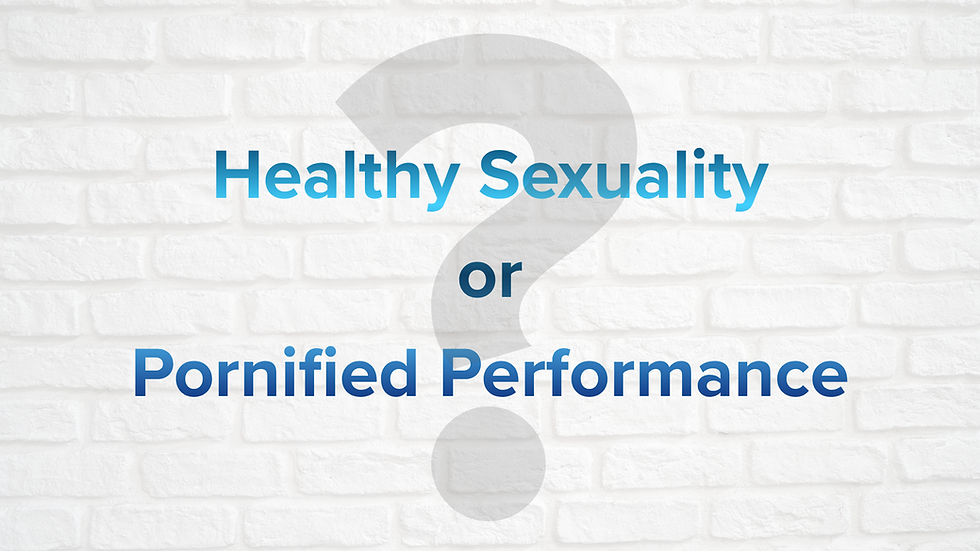 Healthy Sexuality or Pornified Performance? Navigating Lingerie, Fantasies, Kinks, etc., and Authentic Intimacy in Recovery"