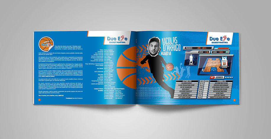 Interno Brochure Due Esse Basket | 2015-16