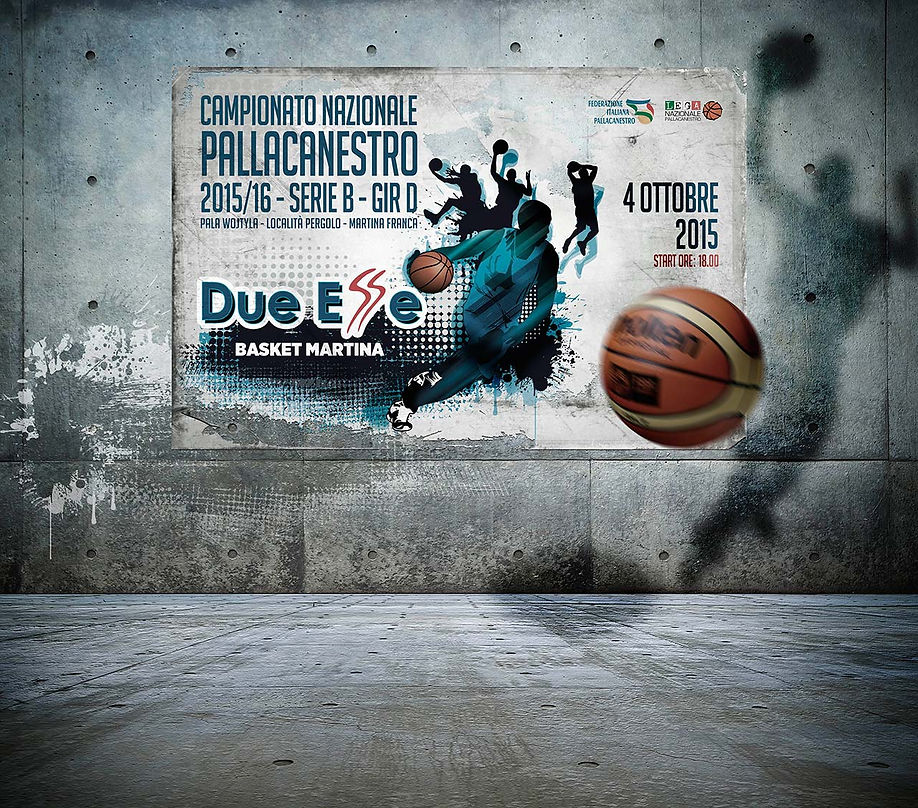 Due Esse Basket Campagna Affissione 2015-16